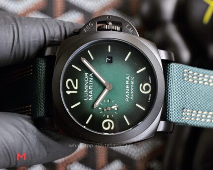 Panerai Luminor Mens Watch 44mm Automatic Mechanical Movement Stainless Steel Watches - Image 3