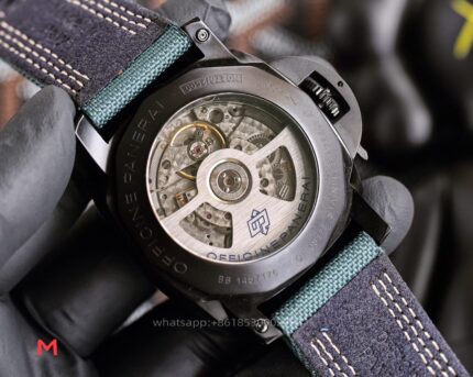 Panerai Luminor Mens Watch 44mm Automatic Mechanical Movement Stainless Steel Watches - Image 6