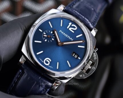 Panerai Luminor Mens Watch 42mm Cal.2555 Automatic Mechanical Movement Stainless Steel Watches V7 Factory - Image 4