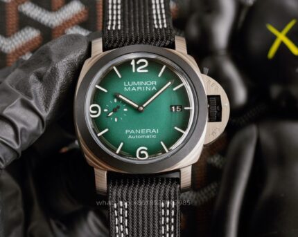 Panerai Luminor Mens Watch 44mm Automatic Mechanical Movement Stainless Steel Watches - Image 2