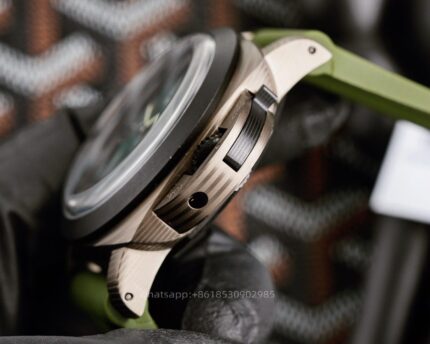 Panerai Luminor Mens Watch 44mm Automatic Mechanical Movement Stainless Steel Watches - Image 7