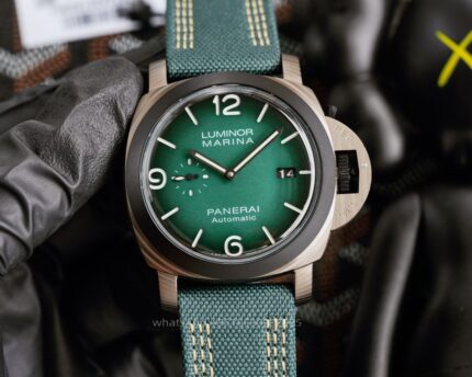 Panerai Luminor Mens Watch 44mm Automatic Mechanical Movement Stainless Steel Watches - Image 3