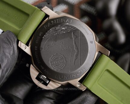 Panerai Luminor Mens Watch 44mm Automatic Mechanical Movement Stainless Steel Watches - Image 8