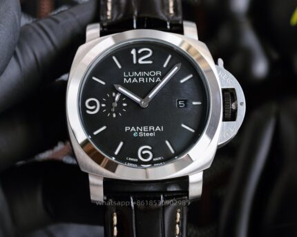 Panerai Luminor Mens Watch 44mm Automatic Mechanical Movement Stainless Steel Watches
