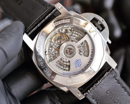 Panerai Luminor Mens Watch 44mm Automatic Mechanical Movement Stainless Steel Watches - Image 8