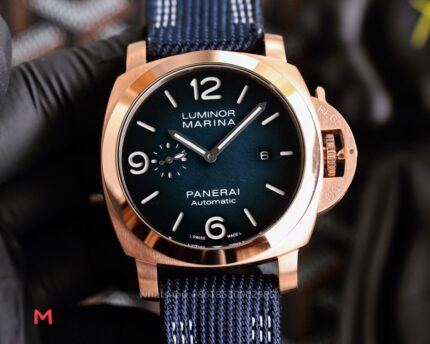 Panerai Luminor Mens Watch 44mm Automatic Mechanical Movement Stainless Steel Watches - Image 2