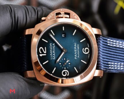 Panerai Luminor Mens Watch 44mm Automatic Mechanical Movement Stainless Steel Watches - Image 4