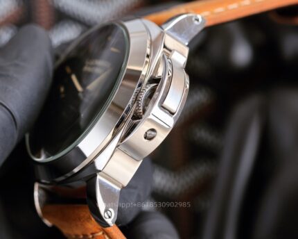 Panerai Luminor Mens Watch 44mm Automatic Mechanical Movement Stainless Steel Watches - Image 3