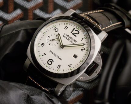 Panerai Luminor Mens Watch 44mm Automatic Mechanical Movement Stainless Steel Watches - Image 2