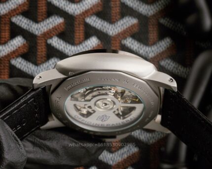 Panerai Luminor Mens Watch 44mm Automatic Mechanical Movement Stainless Steel Watches - Image 7