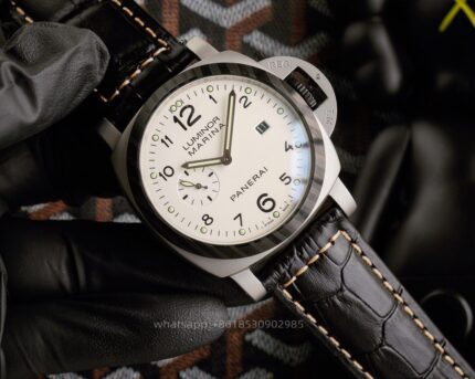 Panerai Luminor Mens Watch 44mm Automatic Mechanical Movement Stainless Steel Watches - Image 4