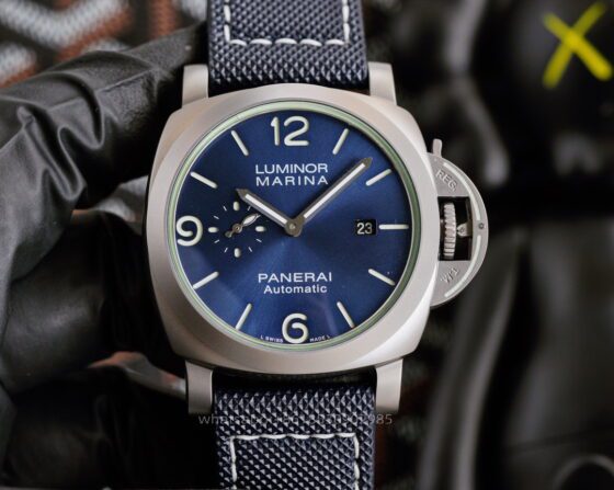 Panerai Luminor Mens Watch 44mm Automatic Mechanical Movement Stainless Steel Watches
