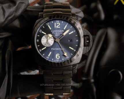 Panerai Luminor Mens Watch 44mm Automatic Mechanical Movement Stainless Steel Watches - Image 2
