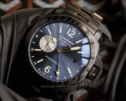 Panerai Luminor Mens Watch 44mm Automatic Mechanical Movement Stainless Steel Watches - Image 5