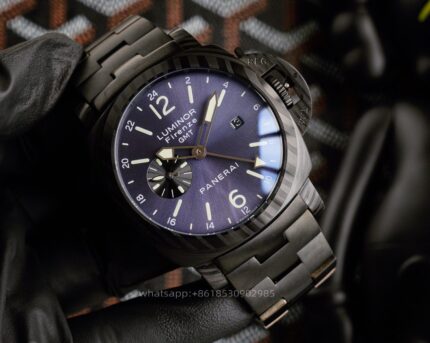 Panerai Luminor Mens Watch 44mm Automatic Mechanical Movement Stainless Steel Watches - Image 4