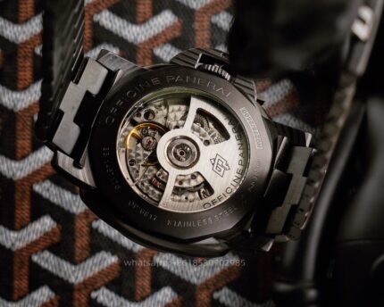 Panerai Luminor Mens Watch 44mm Automatic Mechanical Movement Stainless Steel Watches - Image 8