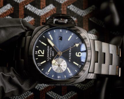 Panerai Luminor Mens Watch 44mm Automatic Mechanical Movement Stainless Steel Watches - Image 3