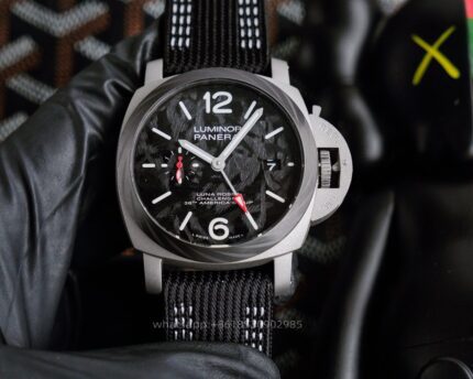 Panerai Luminor Mens Watch 44mm Automatic Mechanical Movement Stainless Steel Watches V7 Factory - Image 3