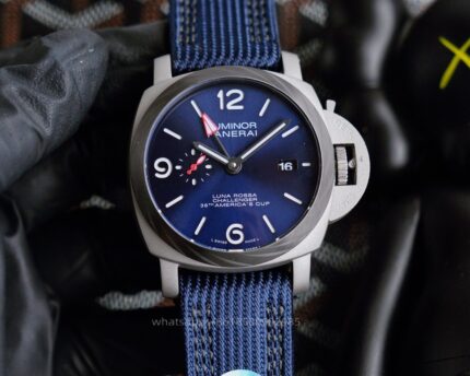 Panerai Luminor Mens Watch 44mm Cal. 2555 Automatic Mechanical Movement Stainless Steel Watches V7 Factory