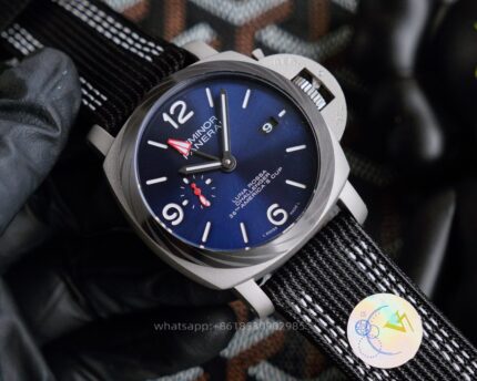 Panerai Luminor Mens Watch 44mm Cal. 2555 Automatic Mechanical Movement Stainless Steel Watches V7 Factory - Image 7