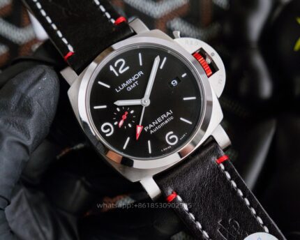 Panerai Luminor Mens Watch 44mm Cal. 2555 Automatic Mechanical Movement Stainless Steel Watches V7 Factory - Image 4