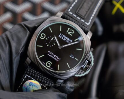 Panerai Luminor Mens Watch 44mm Cal. 2555 Automatic Mechanical Movement Stainless Steel Watches V7 Factory - Image 2