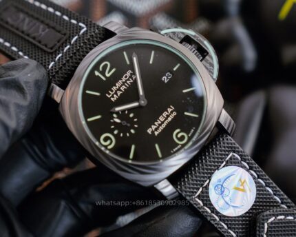 Panerai Luminor Mens Watch 44mm Cal. 2555 Automatic Mechanical Movement Stainless Steel Watches V7 Factory - Image 3