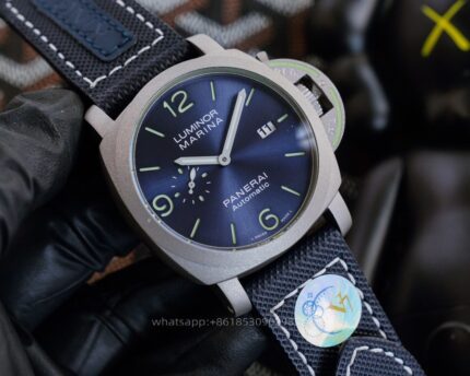 Panerai Luminor Mens Watch 44mm Cal. 2555 Automatic Mechanical Movement Stainless Steel Watches V7 Factory - Image 2