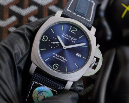 Panerai Luminor Mens Watch 44mm Cal. 2555 Automatic Mechanical Movement Stainless Steel Watches V7 Factory - Image 3