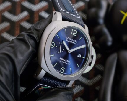 Panerai Luminor Mens Watch 44mm Cal. 2555 Automatic Mechanical Movement Stainless Steel Watches V7 Factory - Image 5