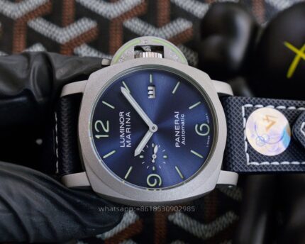 Panerai Luminor Mens Watch 44mm Cal. 2555 Automatic Mechanical Movement Stainless Steel Watches V7 Factory - Image 4