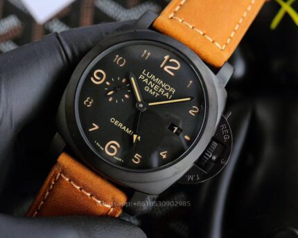 Panerai Luminor Mens Watch 44mm Cal. 9001 Automatic Mechanical Movement Stainless Steel Watches - Image 2