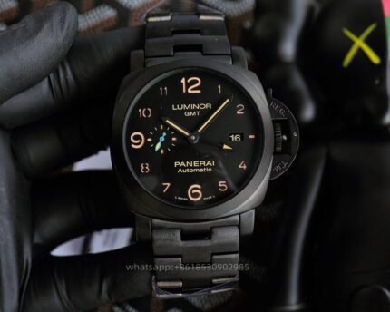 Panerai Luminor Mens Watch 44mm Cal. 9001 Automatic Mechanical Movement Stainless Steel Watches