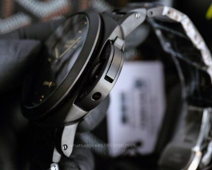 Panerai Luminor Mens Watch 44mm Cal. 9001 Automatic Mechanical Movement Stainless Steel Watches - Image 6