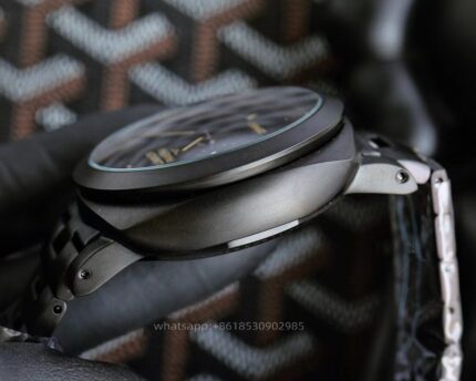 Panerai Luminor Mens Watch 44mm Cal. 9001 Automatic Mechanical Movement Stainless Steel Watches - Image 5