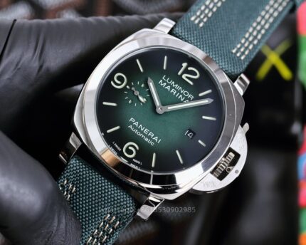 Panerai Luminor Mens Watch 44mm Automatic Mechanical Movement Stainless Steel Watches - Image 4