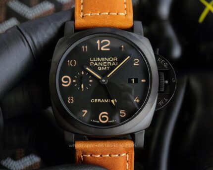 Panerai Luminor Mens Watch 44mm CAL.9001 Automatic Mechanical Movement Stainless Steel Watches