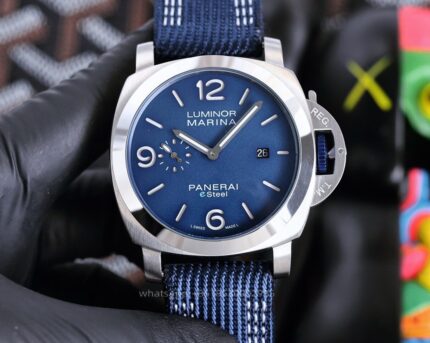 Panerai Luminor Mens Watch 44mm Automatic Mechanical Movement Stainless Steel Watches - Image 4
