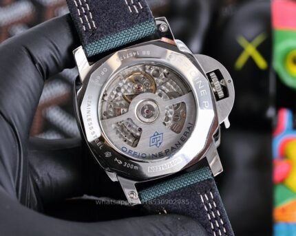 Panerai Luminor Mens Watch 44mm Automatic Mechanical Movement Stainless Steel Watches - Image 8