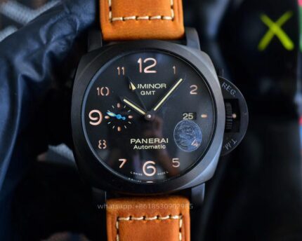 Panerai Luminor Mens Watch 44mm Cal. 9001 Automatic Mechanical Movement Stainless Steel Watches