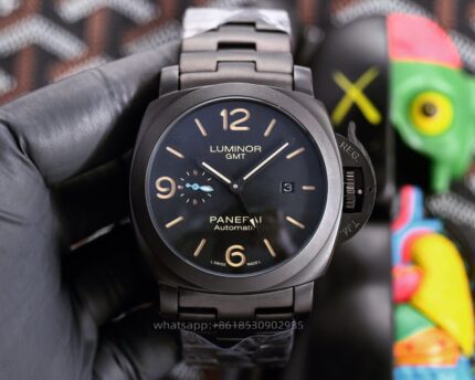 Panerai Luminor Mens Watch 44mm Automatic Mechanical Movement Stainless Steel Watches