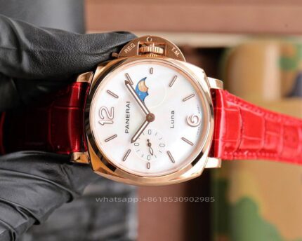 Panerai Luminor Due Unisex Watch 38mm CAL.P.900/MP Mechanical Movement Stainless Steel Watches - Image 5