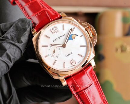 Panerai Luminor Due Unisex Watch 38mm CAL.P.900/MP Mechanical Movement Stainless Steel Watches - Image 3