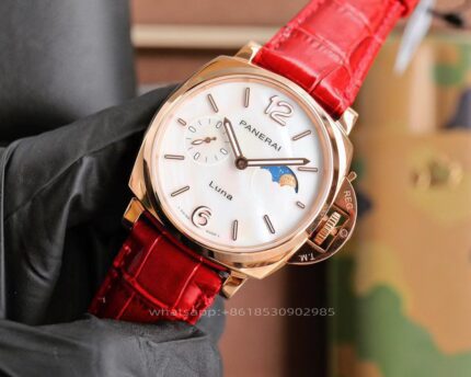 Panerai Luminor Due Unisex Watch 38mm CAL.P.900/MP Mechanical Movement Stainless Steel Watches - Image 2