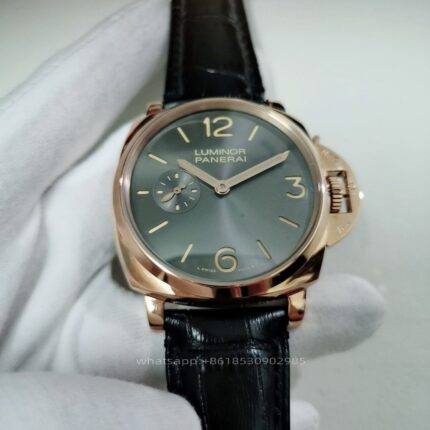 Panerai Luminor Due Mens Watch 42mm CAL.2555 Mechanical Movement Stainless Steel Watches - Image 2