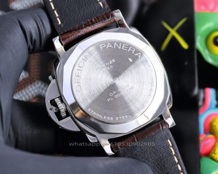 Panerai Luminor Due Mens Watch 42mm CAL.2555 Mechanical Movement Stainless Steel Watches V7Factory - Image 8