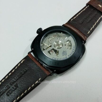 Panerai Radiomir Due Mens Watch 45mm Mechanical Movement Stainless Steel Watches - Image 8