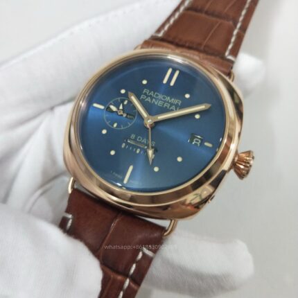 Panerai Radiomir Due Mens Watch 45mm Automatic Mechanical Movement Stainless Steel Watches - Image 2