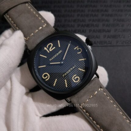 Panerai Radiomir Due Mens Watch 45mm Automatic Mechanical Movement Stainless Steel Watches - Image 3