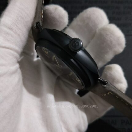 Panerai Radiomir Due Mens Watch 45mm Automatic Mechanical Movement Stainless Steel Watches - Image 6